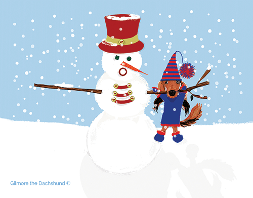 Gilmore and Friends Tofu Custom Holiday Card 2022