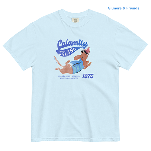 Gilmore & Friends Calamity island light blue copy