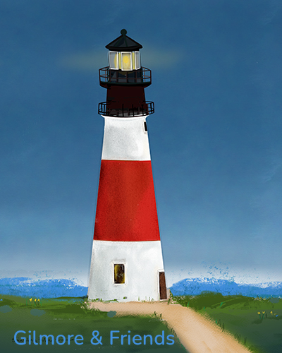Gilmore &. Friends Sankaty light nantucket